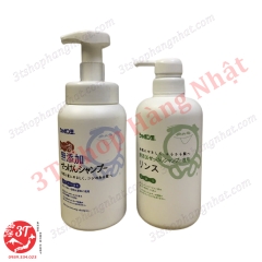 Bộ dầu gội xả Shabondama Nhật Bản 520ml