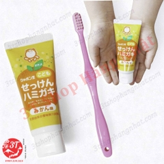 Kem đánh răng trẻ em Shabondama 50g hương quýt