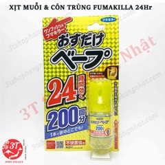 Xịt muỗi và côn trùng FUMAKILLA 24 giờ