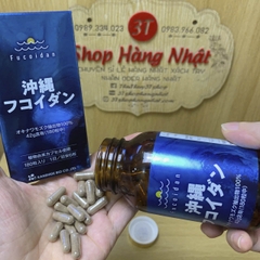 Tảo FUCOIDAN Nhật Bản màu xanh 180 viên