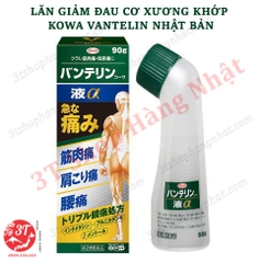 Lăn giảm đau xương khớp Vantelin Kowa α alpha