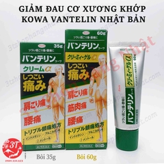 Kem bôi giảm đau xương khớp Vantelin Kowa α alpha