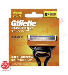 Vỉ 8 lưỡi dao cạo Gillette Fusion 5+1