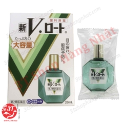 Nhỏ mắt New V. Rohto Nhật Bản