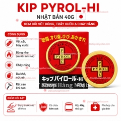 Kem bôi vết bỏng, trầy xước và cháy nắng KIP PYROL 40g