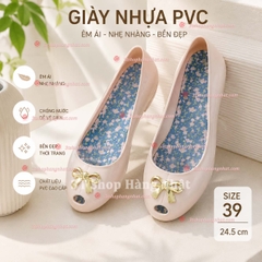 Giày nhựa PVC