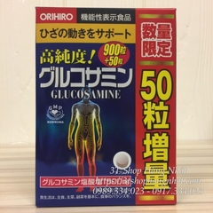 [Hộp 950 viên] Viên uống bổ xương khớp Glucosamine Orihiro - Nhật Bản