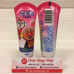 [Hồng hương dâu] Kem đánh răng Lion 40gr - Nhật Bản