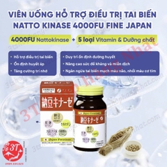 NATTO KINASE 4000 FU FINE JAPAN lọ 240 viên