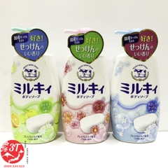 Sữa tắm Bò Milky Body Soap màu hồng