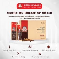 Tinh Chất Hồng Sâm Pha Sẵn KGC Cheong Kwan Chang Everytime Balance (10ml x 20 Gói)