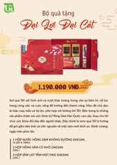 Set quà tặng đại lợi đại cát 1190