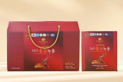 Nước Hồng Sâm Nhung Hươu Linh Chi 365 Korean Red Ginseng & Cordyceps (20 Gói/ Hộp)