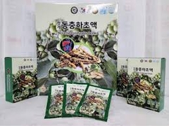Nước Bổ Gan Đông Trùng Hạ Thảo JeongWon Hàn Quốc Hộp 30 Gói