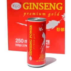 Nước uống hồng sâm KGS Hàn Quốc thùng 24 lon thanh lọc cơ thể