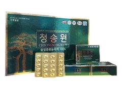 Tinh dầu thông đỏ Samsung Cheongsongwon 180 viên bảo vệ tim mạch