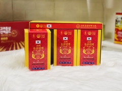 NƯỚC HỒNG SÂM NHUNG HƯU TÁO ĐỎ DAEDONG 70ML*30 GÓI (840kcal)