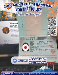 VISA NHẬT MIỄN TRÌNH DIỆN “CẬP BẾN” – KẾT QUẢ VỀ TAY KHÁCH HÀNG 3 MIỀN TP.HCM - ĐÀ NẴNG - HÀ NỘI! 🇯🇵✨