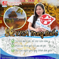 CHÀO ĐÓN THÁNG 11 CÙNG 32 CHIẾC VISA TRUNG QUỐC ĐẦU TIÊN!