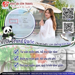 DẠO BƯỚC CON ĐƯỜNG PHỒN VINH: CHÚC MỪNG VISA TRUNG QUỐC ĐÃ CẬP BẾN!