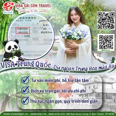 🌊 DU NGOẠN TRUNG HOA MÙA HẠ: CHÚC MỪNG VISA TRUNG QUỐC ĐÃ CHÍNH THỨC "CẬP BẾN"! 🌊