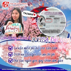 CHU DU ĐẾN ĐÀI LOAN CÙNG 3 CHIẾC VISA THÀNH CÔNG VƯỢT ẢI!