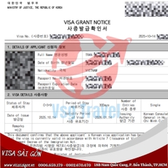 CHÚC MỪNG 14 VỊ DU KHÁCH ĐÃ MỞ KHÓA ĐƯỢC VISA HÀN QUỐC!