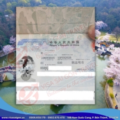 HƯỚNG ĐẾN CUỐI TUẦN CÙNG 42 BỘ HỒ SƠ VISA TRUNG QUỐC ĐƯỢC APPROVED TẠI VISA SÀI GÒN!