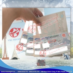 63 CHIẾC VISA TRUNG QUỐC TIẾP TỤC CẬP BẾN VISA SÀI GÒN