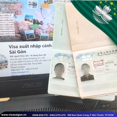 CHINH PHỤC LAS VEGAS CHÂU Á: CHÚC MỪNG 2 TẤM VISA MACAU ĐÃ "CẬP BẾN"!