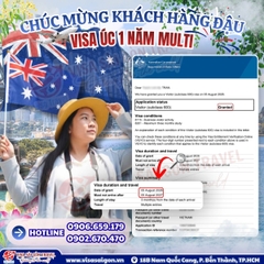 VISA ÚC MULTIPLE 1 NĂM CẬP BẾN - BẮT ĐẦU HÀNH TRÌNH "FREESTYLE"!