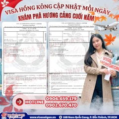 VISA HỒNG KÔNG CUỐI TUẦN – SẴN SÀNG KHÁM PHÁ HƯƠNG CẢNG DỊP CUỐI NĂM!