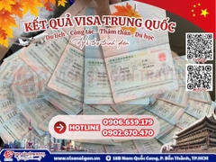 VISA TRUNG QUỐC "LANDING" MỖI NGÀY – KẾT QUẢ MỚI, HÀNH TRÌNH MỚI!