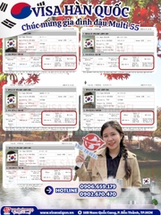 VISA HÀN QUỐC 5 NĂM MULTIPLE "PASS" CẢ GIA ĐÌNH – RỰC RỠ HÀNH TRÌNH XỨ HÀN MÙA LÁ VÀNG!