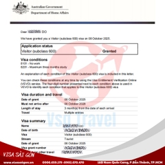 ĐẬU 10 CHIẾC VISA ÚC CHỈ TRONG 1 NGÀY???