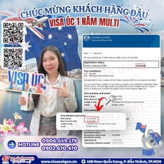 VISA ÚC MULTIPLE 1 NĂM CẬP BẾN – LĂN TAY LÀ RINH KẾT QUẢ, BAY ÚC CỰC CHILL!