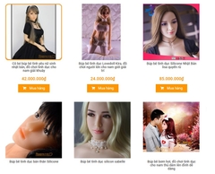 Bán búp bê tình dục nữ