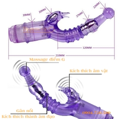 Máy rung cá heo kích thích âm đạo cực mạnh