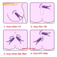 MÁY KẸP NÚM VÚ 10 CHẾ ĐỘ RUNG SIÊU KÍCH THÍCH OMYSKY PERFECT SHOCK