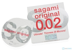 Bao cao su siêu mỏng Sagami Original 0.02