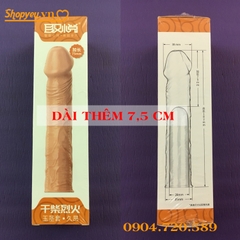 Đôn dên hình dương vật dài thêm 5,5 cm đến 7,5 cm