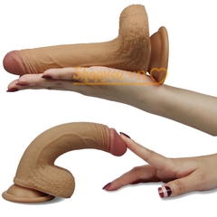 Dương vật giả gắn tường hai lớp Silicone có rung James