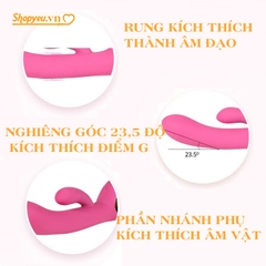 Dương vật giả Lealso Jakipo massage kích thích điểm G