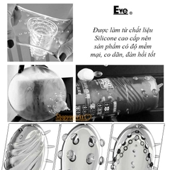 Eve bao cao su đôn dên cao cấp có rung