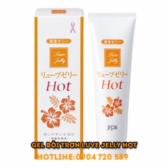 Gel bôi trơn tăng độ ẩm và ấm áp cho âm đạo Luve Jelly Hot