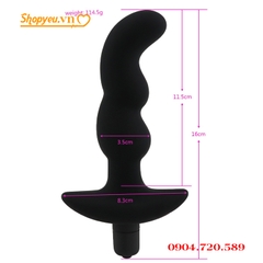 Máy massage hậu môn G-Spot silicon 10 kiểu rung hình cây kiếm