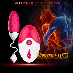 Trứng rung tạo nhiệt ấm 8 chế độ rung Evo massage điểm G cao cấp