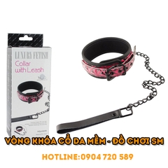 Vòng khóa cổ da mềm | Đồ chơi SM