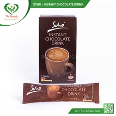 Ca Cao Scho nâu Dark Drip 27g x 10 gói hàm lượng ca cao lớn dành cho người gu đậm