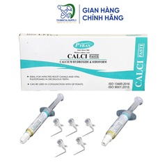 Calcium hydroxide tuýp trộn sẵn CALCI-PASTE (2 tuýp x 3g/ Hộp)
